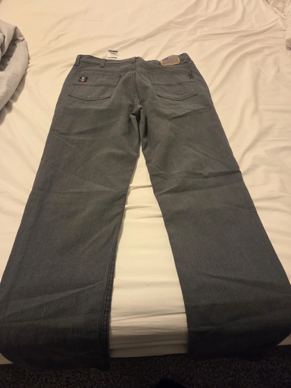 Men's Tyndale Versa FR Grey Pants 34x36